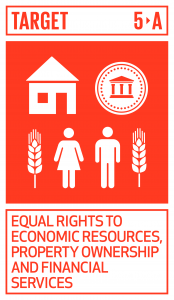 GTI リスト ( GTI List )-SDGs女性に対し、経済的資源に対する同等の権利、並びに各国法に従い、オーナーシップ及び土地その他の財産、金融サービス、相続財産、天然資源に対するアクセスを与えるための改革に着手する。