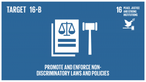 GTI リスト ( GTI List )-SDGs持続可能な開発のための非差別的な法規及び政策を推進し、実施する。