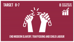 GTI リスト ( GTI List )-SDGs強制労働を根絶し、現代の奴隷制、人身売買を終らせるための緊急かつ効果的な措置の実施、最悪な形態の児童労働の禁止及び撲滅を確保する。2025年までに児童兵士の募集と使用を含むあらゆる形態の児童労働を撲滅する。